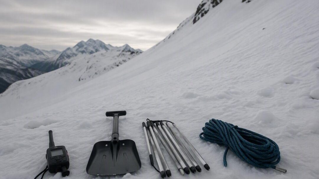 Sci alpinismo in sicurezza: ARTVA, pala, sonda e decisioni efficaci