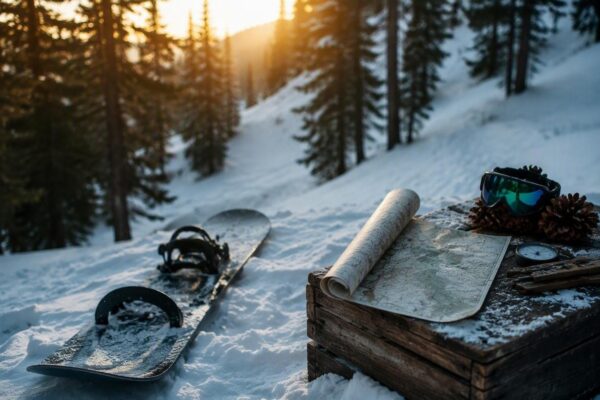 Snowboard freeride: metodo per valutare pendii, esposizioni e manto