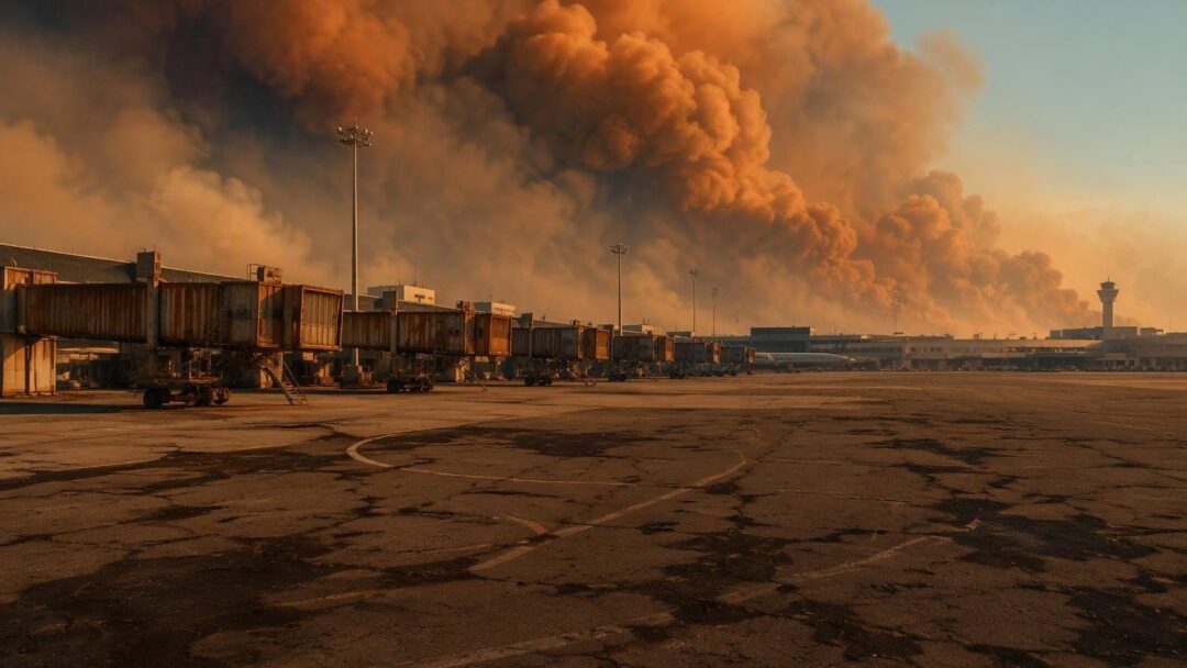 Catania, nessun decollo: la cenere dell’Etna blocca l’aeroporto