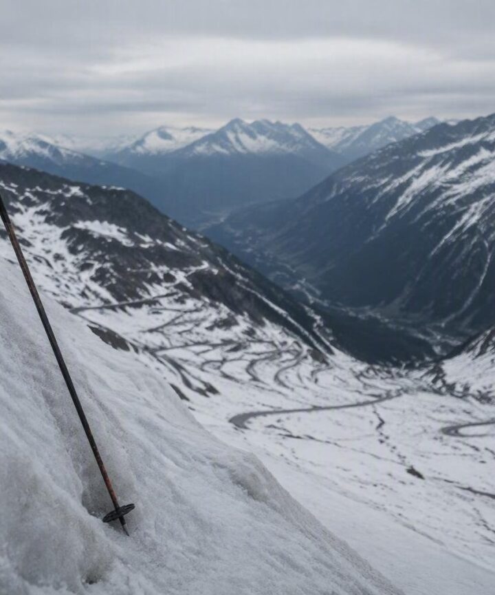 La “Black Panther” di sci alpino risale alla pista dello Stelvio