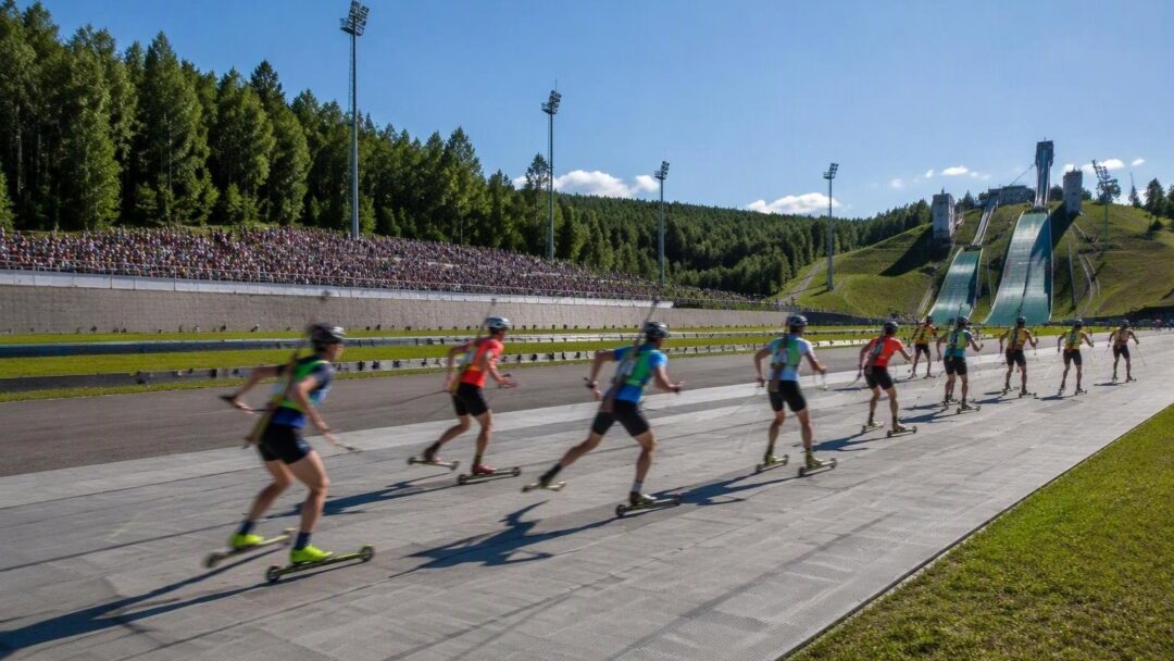 Mass start dei campionati bielorussi: Smolski e Smolskaya in cima