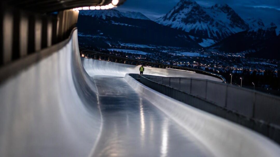 Sliding centre di Cortina pronto per la Coppa del Mondo bob e skeleton 2026