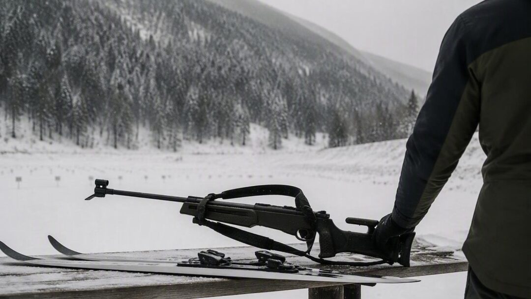 Team junior e di interesse nazionale di biathlon a Chiusa Pesio