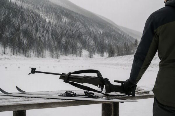 Team junior e di interesse nazionale di biathlon a Chiusa Pesio