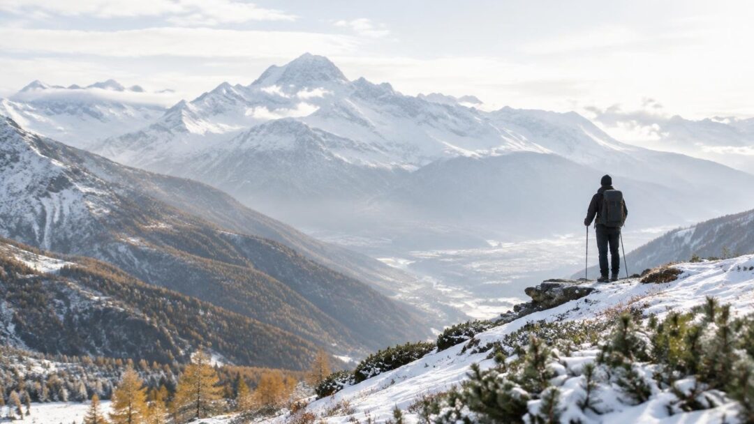 Ottobre precoce, novembre abbondante e lo scioglimento dei ghiacciai alpini