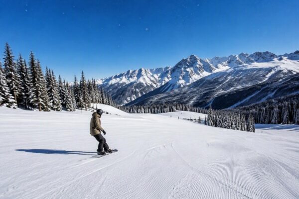 Snowboard: equilibrio e lamina per curve fluide