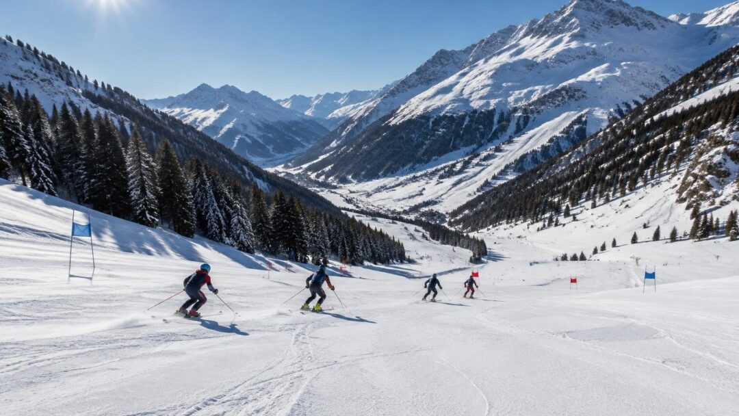 Team Italia di slalom femminile in preparazione per le gare di novembre
