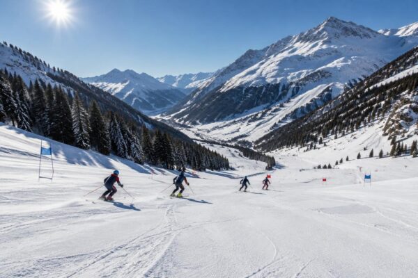 Team Italia di slalom femminile in preparazione per le gare di novembre