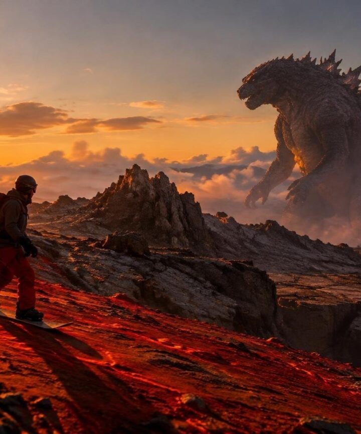 Trailer di HYPERyuki presenta vulcano, grotte ghiacciate e kaiju