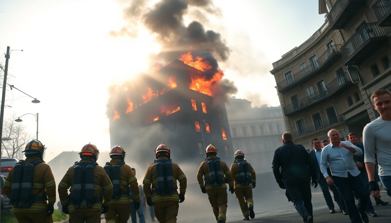 Incendio in azienda a Milano: danni ingenti e evacuazione