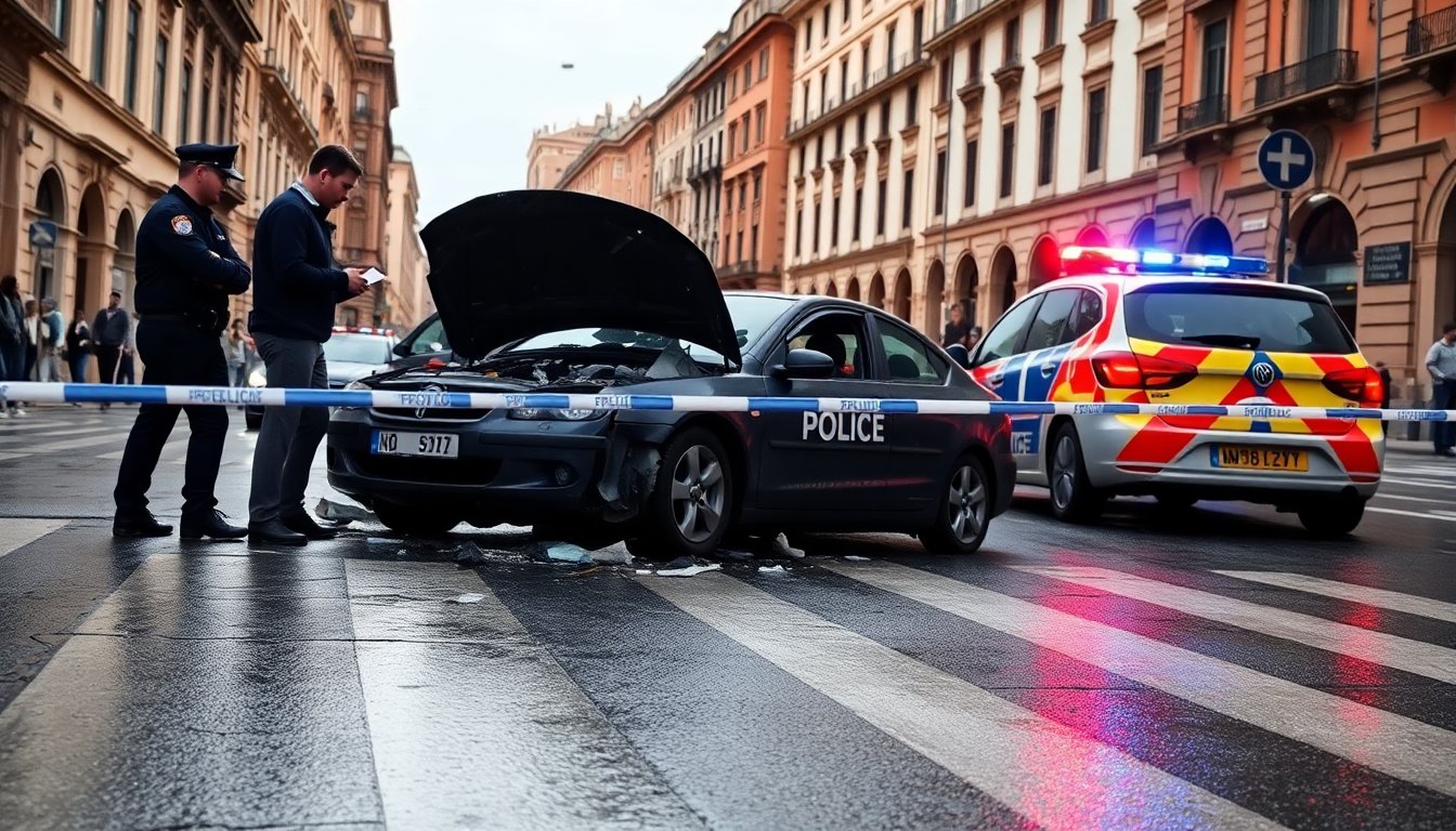 Incidente mortale a Roma: un tragico evento in pieno centro