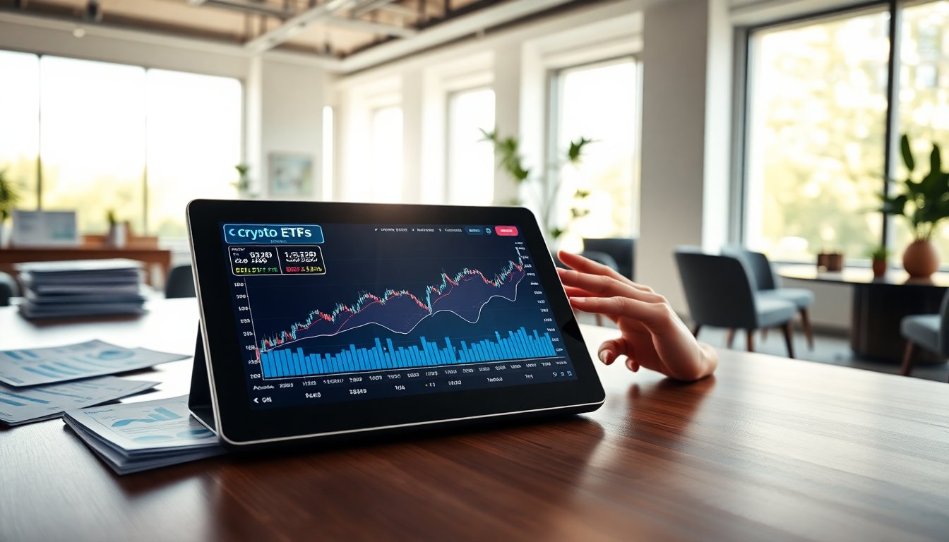Oltre 30 richieste giornaliere di ETF cripto: Implicazioni per il mercato finanziario