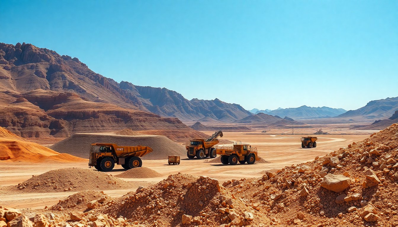 Scoperta Straordinaria: 11 Milioni di Tonnellate di Minerali in Arabia Saudita