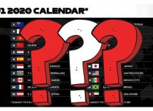 Calendario F1 2020