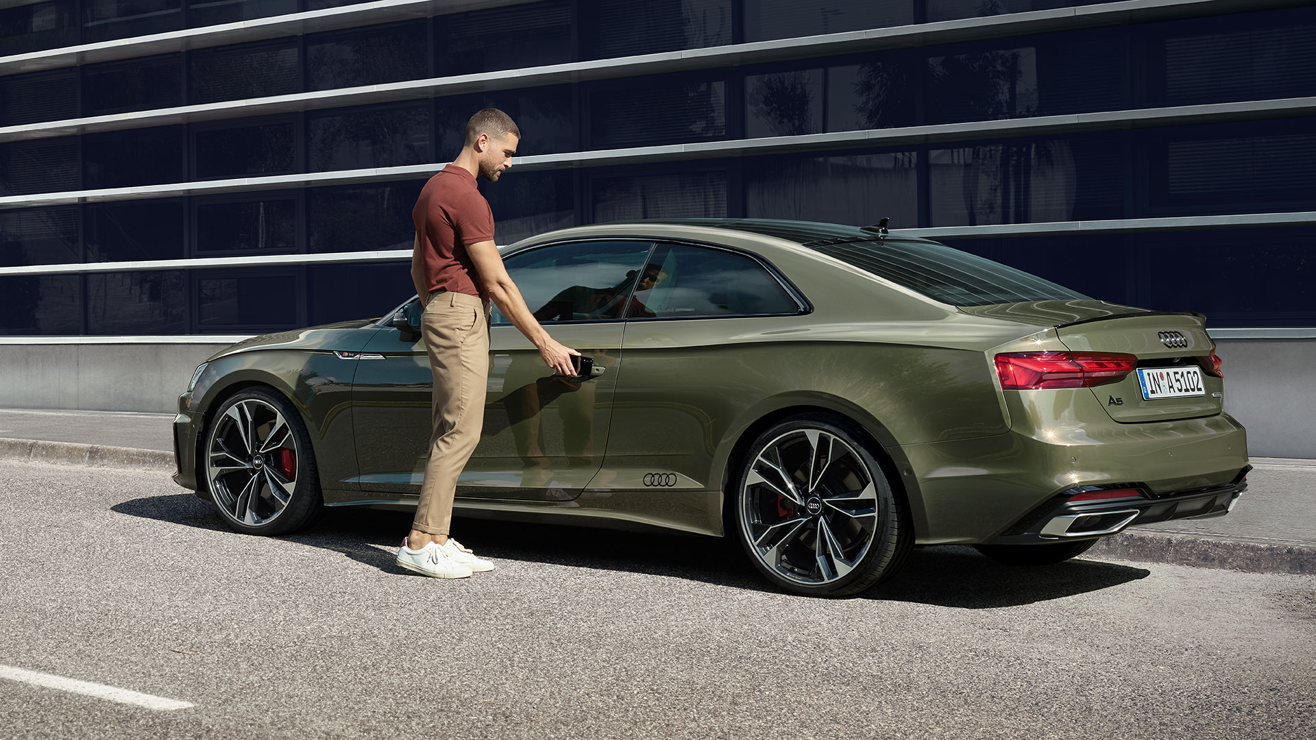 A5 Coup&eacute; esterno