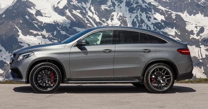 Mercedes GLE Coup&eacute; dimensioni