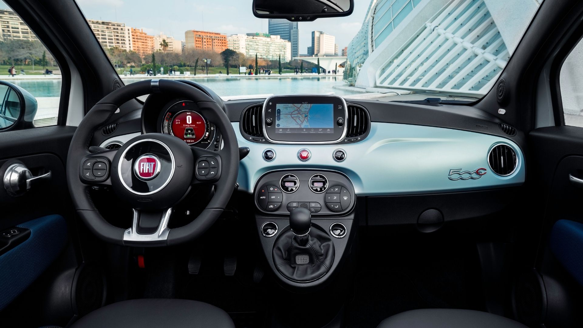 Fiat 500 Hybrid come funziona