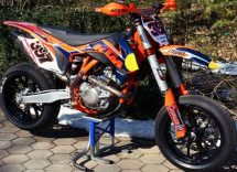 Una foto del KTM SMR 450