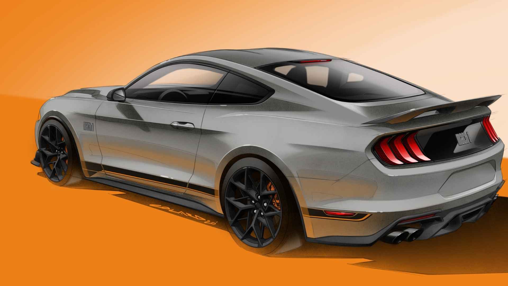 Mustang Mach-1 design