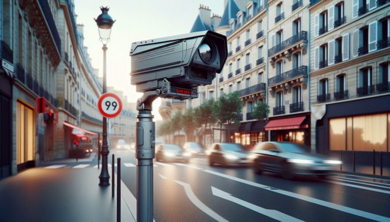 Autovelox con tecnologia di intelligenza artificiale