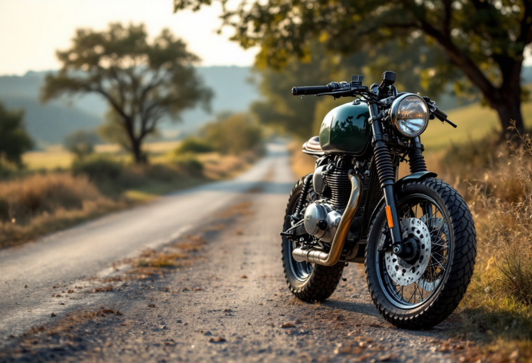 Zontes 350 GK in un paesaggio urbano moderno