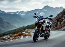Ducati Multistrada V2 2025 in azione su strada