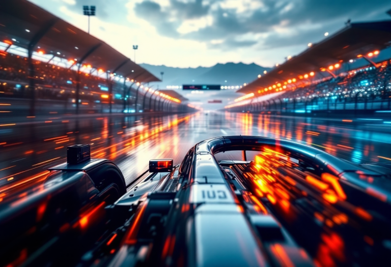 Immagine che rappresenta l'uso dell'IA nella Formula 1
