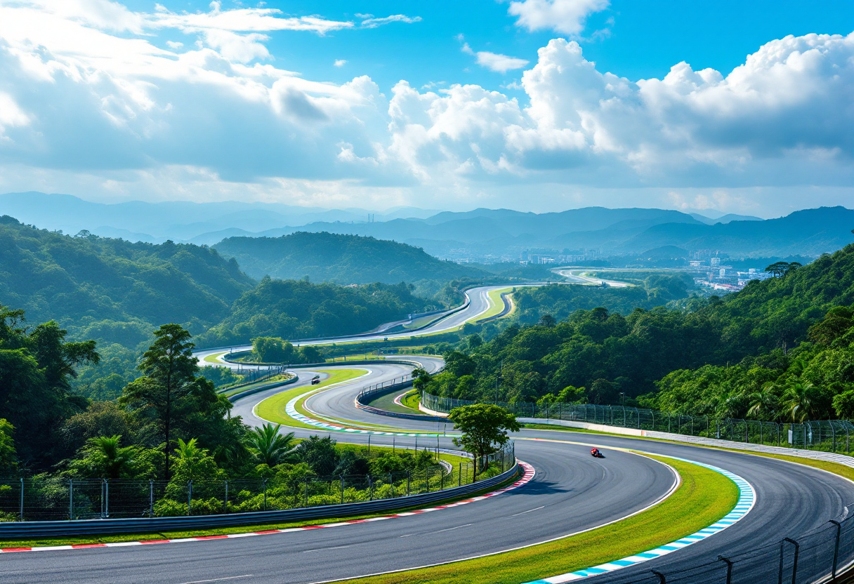 Piloti MotoGP durante i test di Sepang 2025