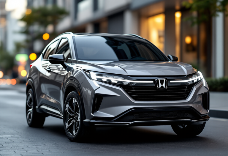 Honda HR-V 2025 con design rinnovato e nuove funzionalità