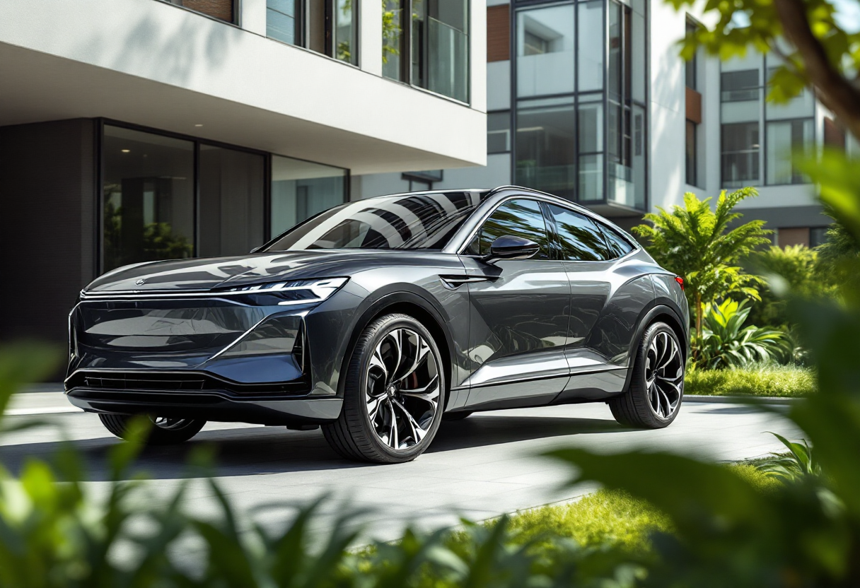 Mazda CX-30 2025 in movimento su strada