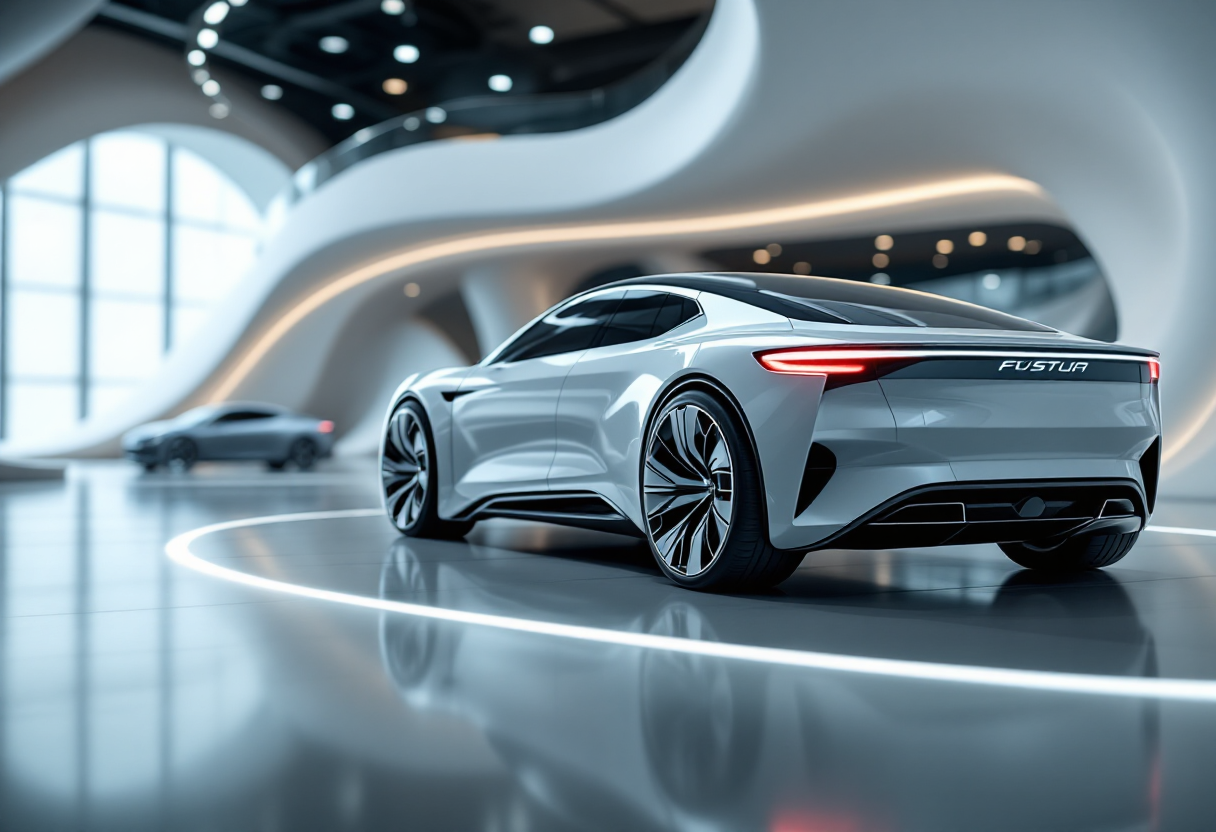 BMW Vision Driving Experience: auto elettrica a Shanghai