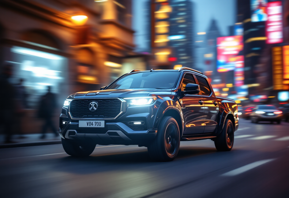 Chery Himla, nuovo pick-up di lusso presentato a Shanghai