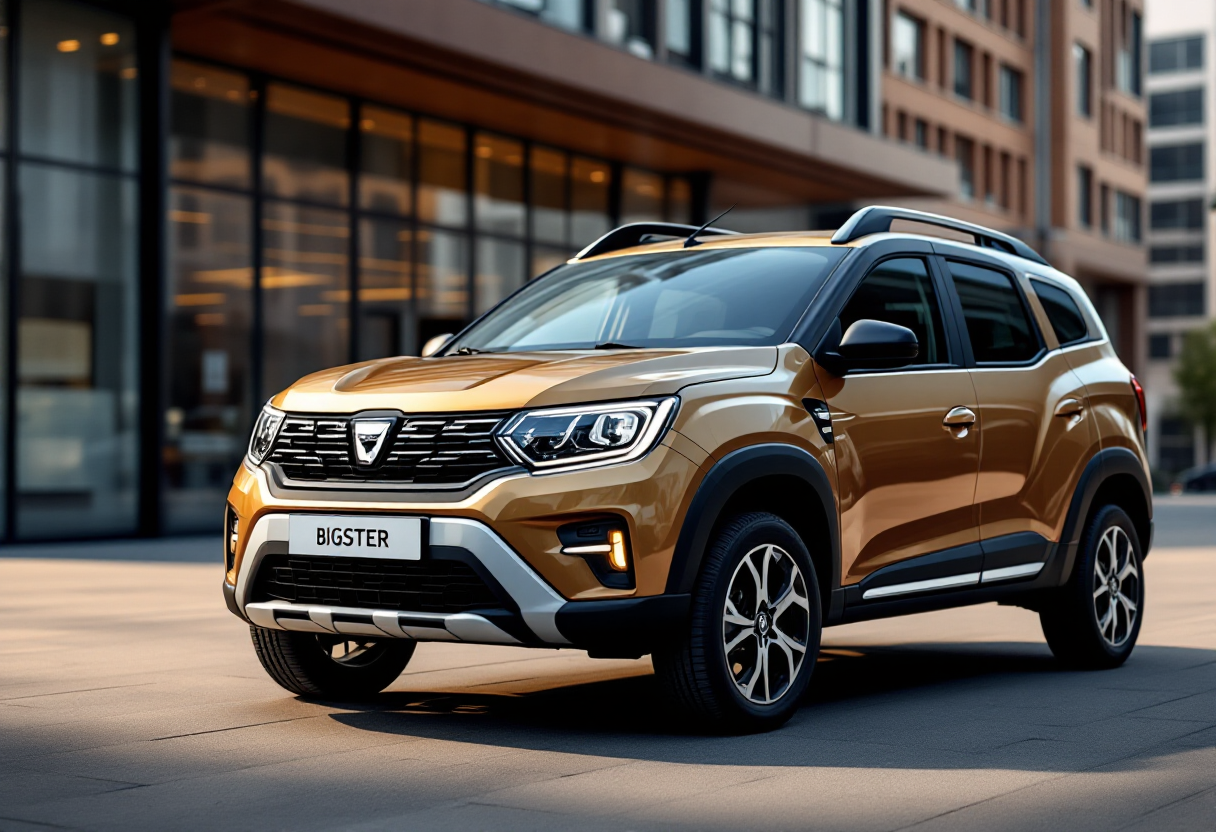 Dacia Bigster, nuovo SUV con design audace e moderno