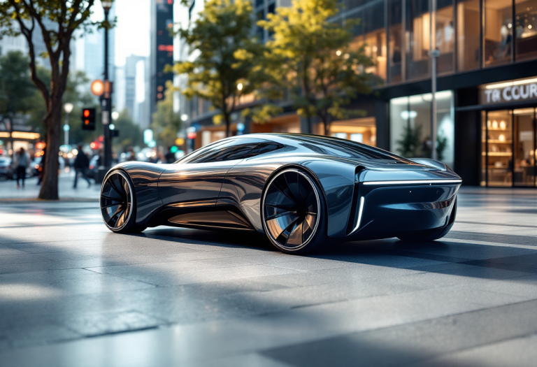 Denza Z, l'auto elettrica di lusso di Porsche