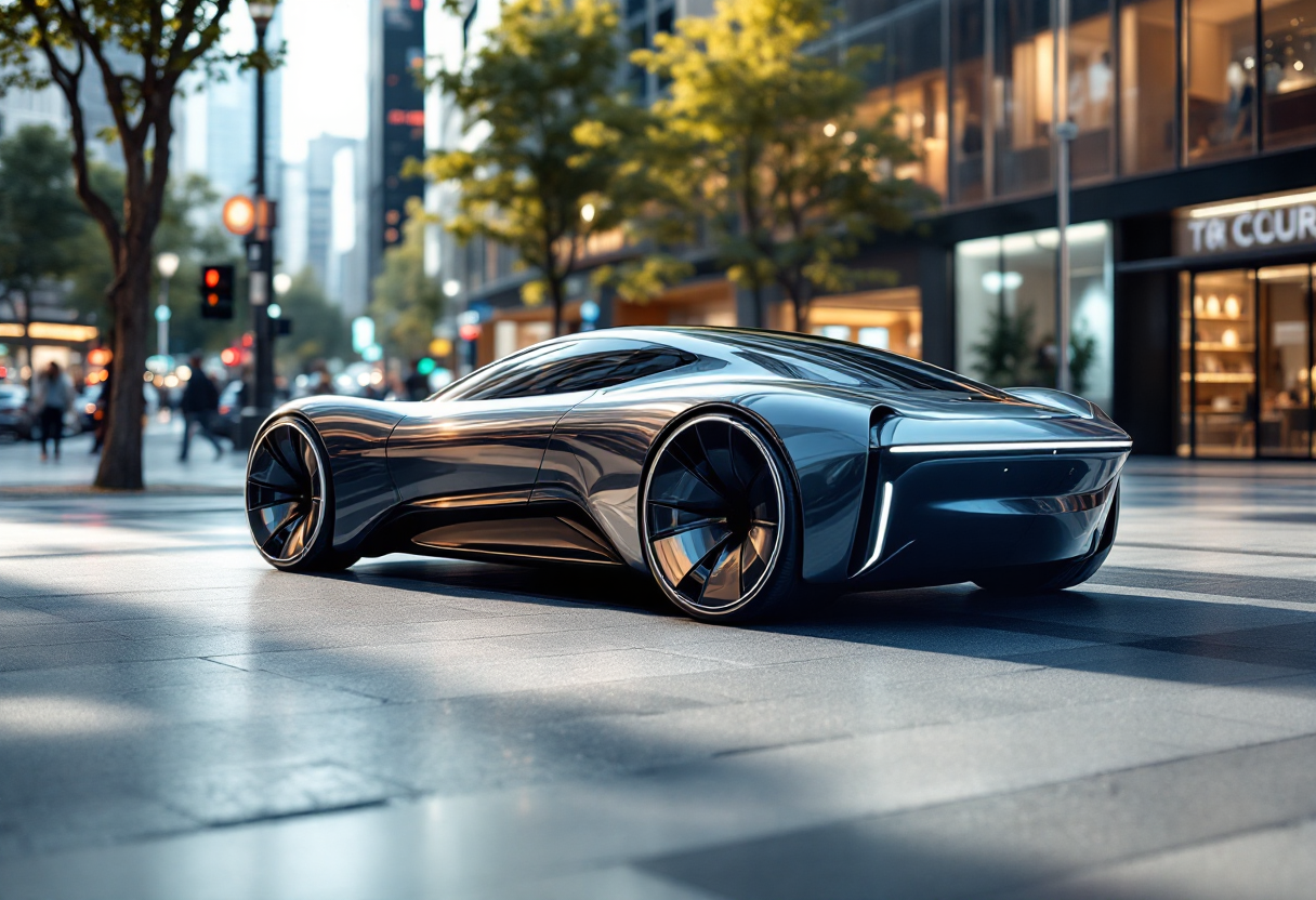 Denza Z, l'auto elettrica di lusso di Porsche