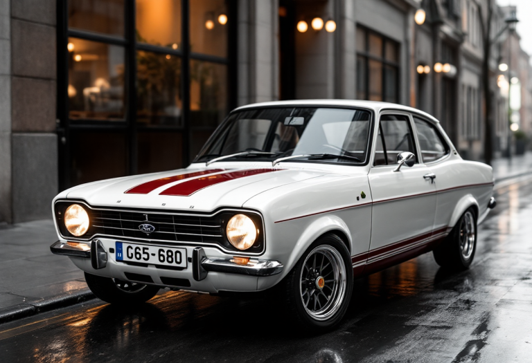 Ford Escort Alan Mann 68 Edition in pista