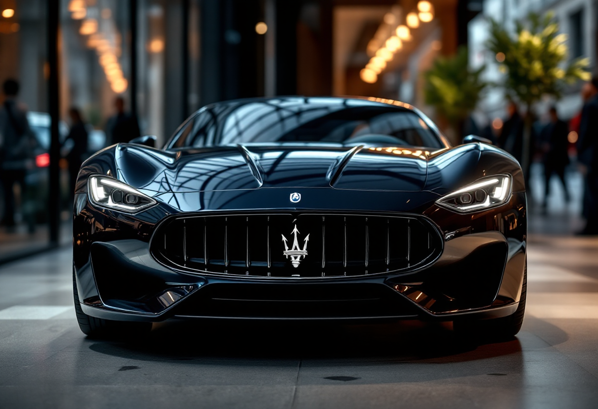 Maserati 200S esposta alla Milano Design Week 2025