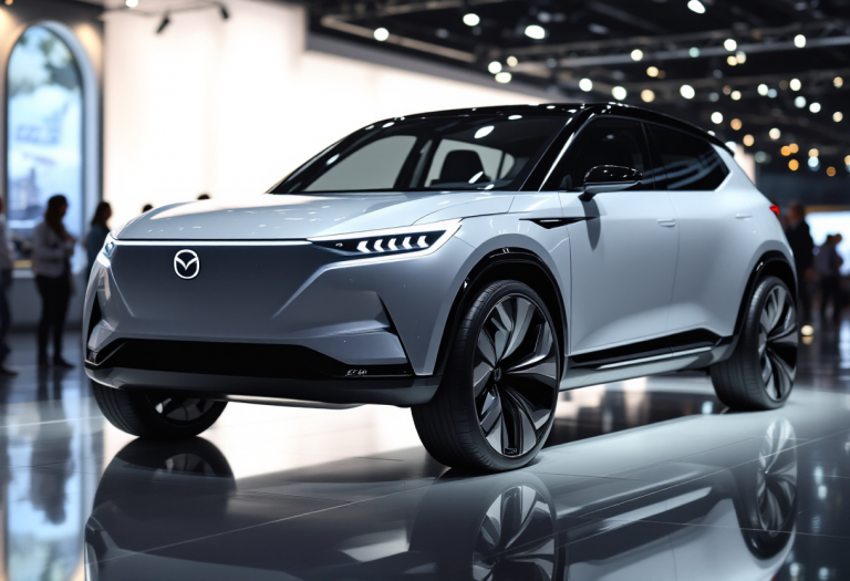 Mazda EZ-60, nuovo SUV elettrico presentato a Shanghai