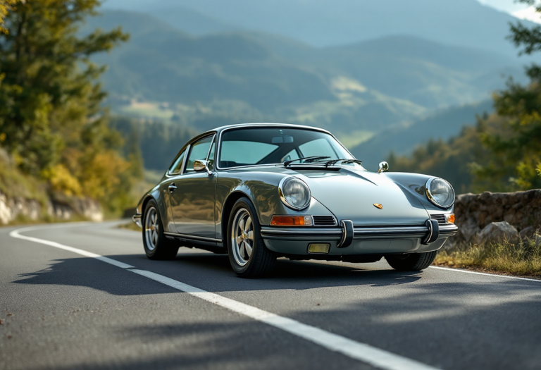Porsche 911 Spirit 70 in un contesto elegante