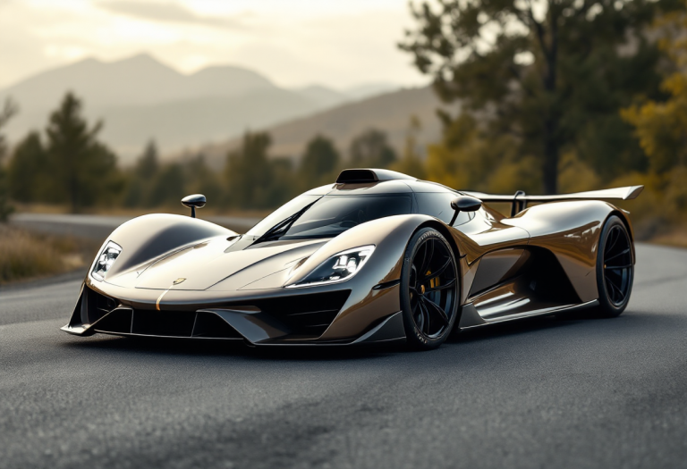 Porsche 917 in esposizione, simbolo di innovazione e velocità
