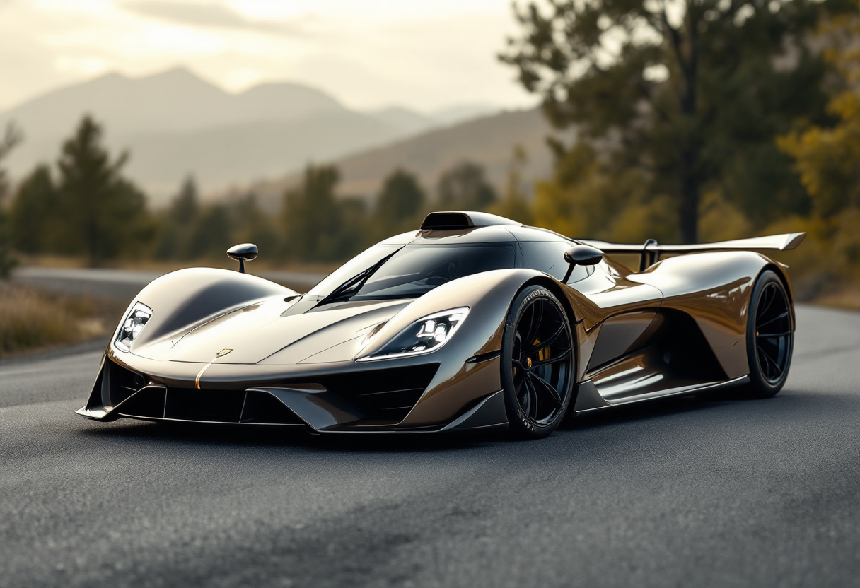 Porsche 917 in esposizione, simbolo di innovazione e velocità