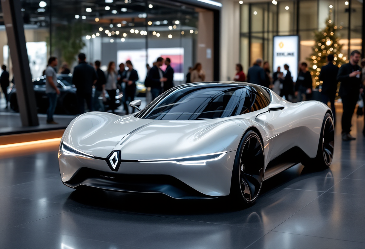 Renault R17 electric restomod presentata a Milano 2025