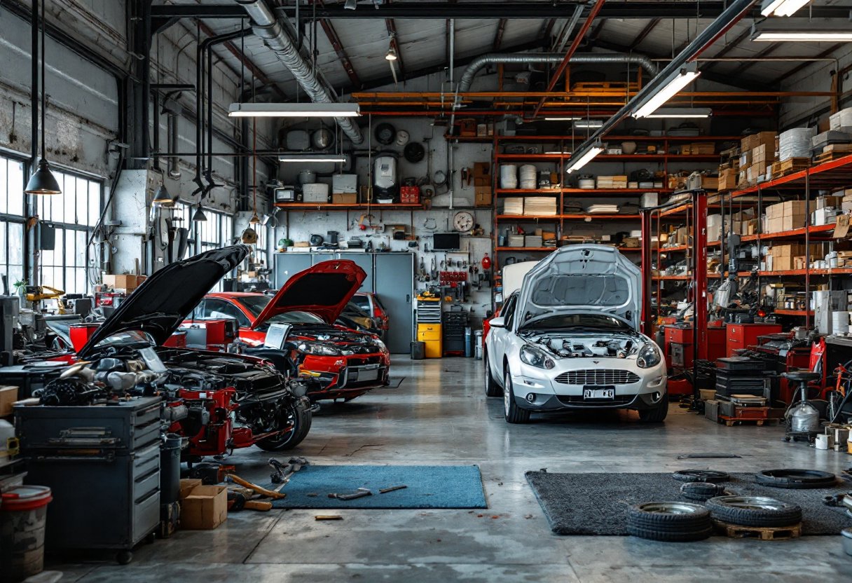 Grafico sulla soddisfazione dei clienti nell'aftermarket auto USA