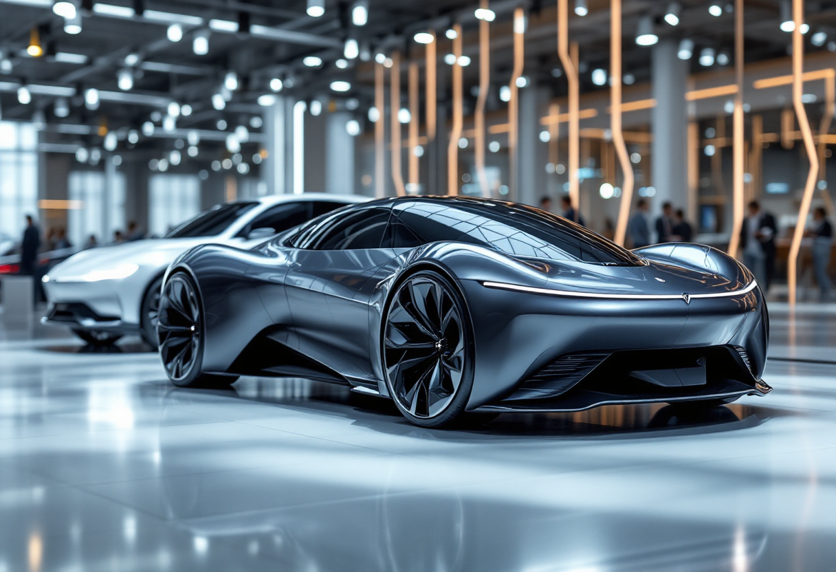 Xpeng presenta il suo cervello artificiale al Salone di Shanghai 2025