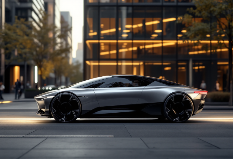 Berlina elettrica Dacora progettata da una donna innovativa