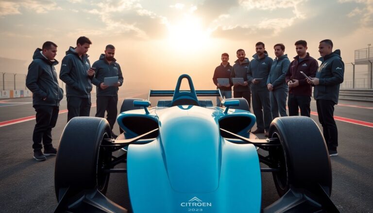 citroen svela la sua monoposto innovativa per la formula e 2025 1761222351