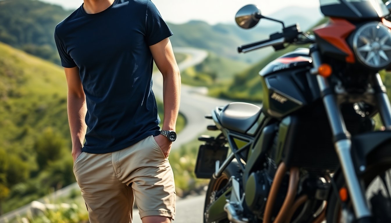 t shirt e bermuda per uomo di officine superbike scopri uno stile unico e alla moda 1763998026