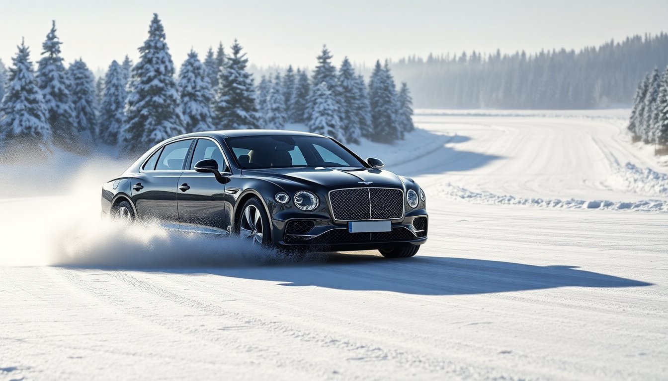 record invernale straordinario per la bentley flying spur speed prestazioni eccezionali 1766033909