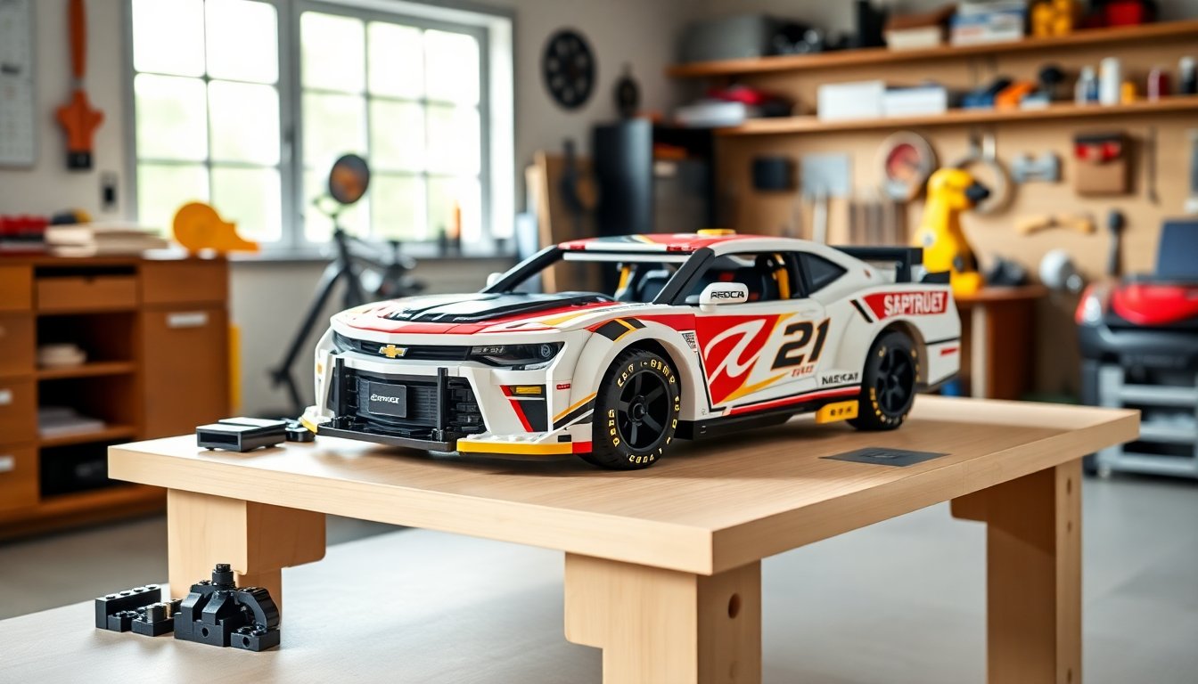 colleziona la chevrolet camaro zl1 next gen di nascar con lego speed champions 1769658178