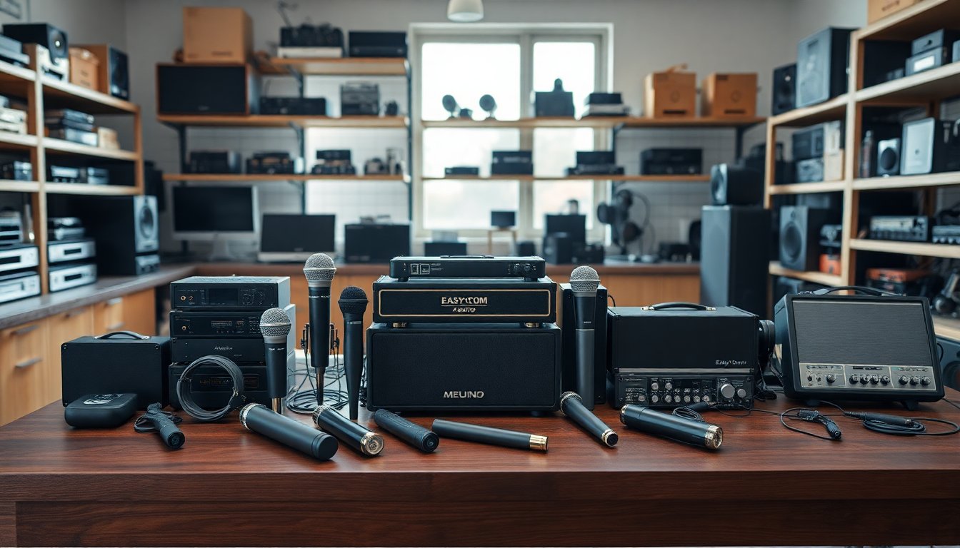 guida completa agli accessori audio professionali di easy com audio 1769828640